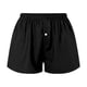 thumbnail image 3 of MKLEKYY Pantalones Cortos para Mujer, Bonitos, Suaves, Elásticos, de Cintura Baja, con Estampado A Cuadros y Botones En La Parte Delantera, para Pijama, Ropa de Dormir, 3 of 4