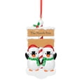 thumbnail image 3 of Maxora Personalized Gift Customized Christmas Ornament Gift North Pole Penguin Family 2 Free Customize, 3 of 9