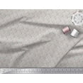 thumbnail image 2 of Soimoi Poly Georgette Fabric Leaves & Floral Small Printed Fabric 1 Yard 52 Inch Wide, 2 of 3