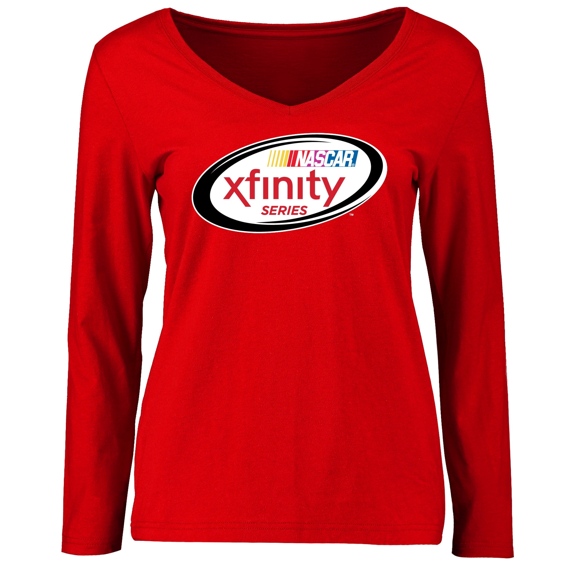 NASCAR Women's Xfinity Logo Long Sleeve TShirt Red