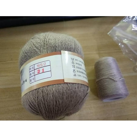 

Sofullue Mink Wool Knitted Yarn Woven Shoe for Seat Cushion Shawl Handmade Supplies for Children Develop Handmade Ability