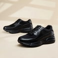thumbnail image 3 of CMR CHAMARIPA Elevator Sneakers - Shoes For Height Increase - Black Breathable Sneakers For Men 8CM / 3.15 Inches, 3 of 7