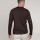 thumbnail image 4 of Kariban - Camiseta Básica entallada con cuello de redodndo de manga larga - 100% algodón primera  extra suave (Negro), 4 of 4