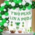 thumbnail image 4 of Twins Baby Shower Decorations, Two Peas in a Pod Baby Shower Balloon Garland Kit with Glittering Banner for Baby Shower Gender Reveal Party Supplies, 4 of 6