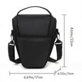 thumbnail image 3 of Bolsa para cámara ckepdyeh, funda triangular para cámara, funda de hombro, bolsa para cámara digital DSLR SLR, 3 of 8