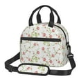 thumbnail image 1 of Fotbe Roses Flowers Bolsa de Almuerzo con Estampado, Lonchera Aislada, Contenedores de Comida Reutilizables Tipo Cooler a Prueba de Fugas, 1 of 7