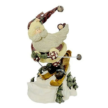 boyds bears resin santa in the nick of time christmas carvers choice - resin 8.25