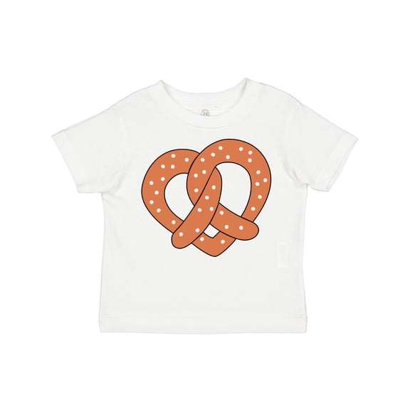 Inktastic Heart-shaped Pretzel Boys or Girls Toddler T-Shirt