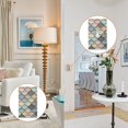 thumbnail image 4 of Yayeee Toggle Light Switch Wall Plate 1-Gang 4.5"x2.7" Home Decorative Outlet Cover, Green Art Pattern, 4 of 7