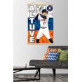 thumbnail image 2 of MLB Houston Astros - Jose Altuve 15 Wall Poster with Wooden Magnetic Frame, 22.375" x 34", 2 of 3