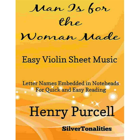 Man Is for the Woman Made Easy Violin Sheet Music -