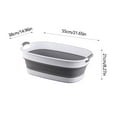 thumbnail image 3 of Gnmfd Foldable Laundry Basket, Extra Large Plastic Dirty Clothes Storage Bin for Home Organization, Space-Saving Laundry Hamper for Bedroom, Bathroom Storage and Closet Organizers, 3 of 6
