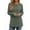 Army Green, variant on Long Sleeve Shirts for Women Dressy Casual Tunic Tops Crewneck Side Split Lightweight Pullover Sweaters