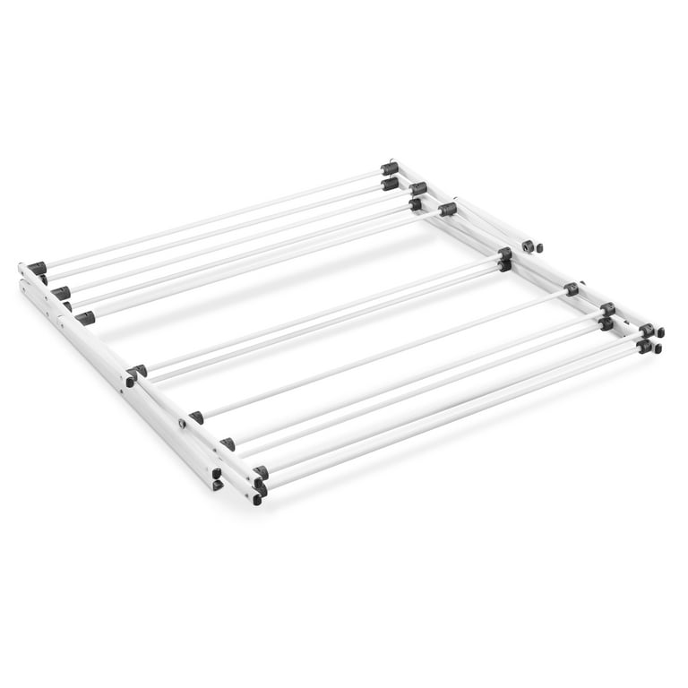 Mainstays X Wing 2 Tier Steel Folding Drying Rack Walmart