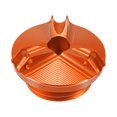 thumbnail image 1 of Unique Bargains Motorcycle Oil Filler Cap Oil Filler Plug Cover Orange for Yamaha YZF-R6S YZF-R6 FZ07 YZF-R3 YZF-R125 YZF-R1 FZ750 FZ600, 1 of 7