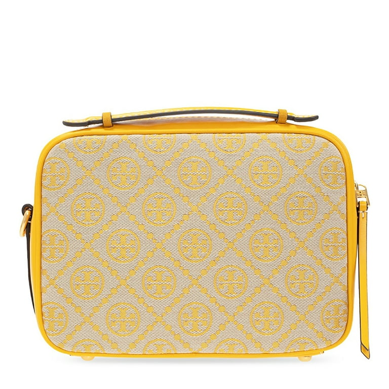 Tory Burch Women's T Monogram Jacquard Camera Crossbody Bag