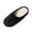 Black, variant on Iyufng Womens Winter Ribbed Closed Toe Slippers Soft Fleece Lined Warm Slip on Indoor House Shoes