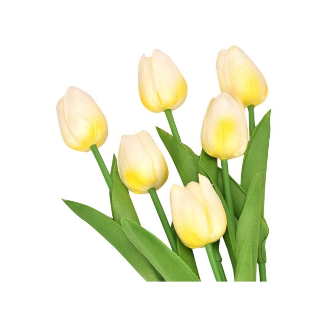 ¡Venta caliente! 10 unid PU Plástico Simulación Flor Artificial Flor Comercio Exterior Transfronterizo Flor de Seda Boda Decoración Del Hogar Flor