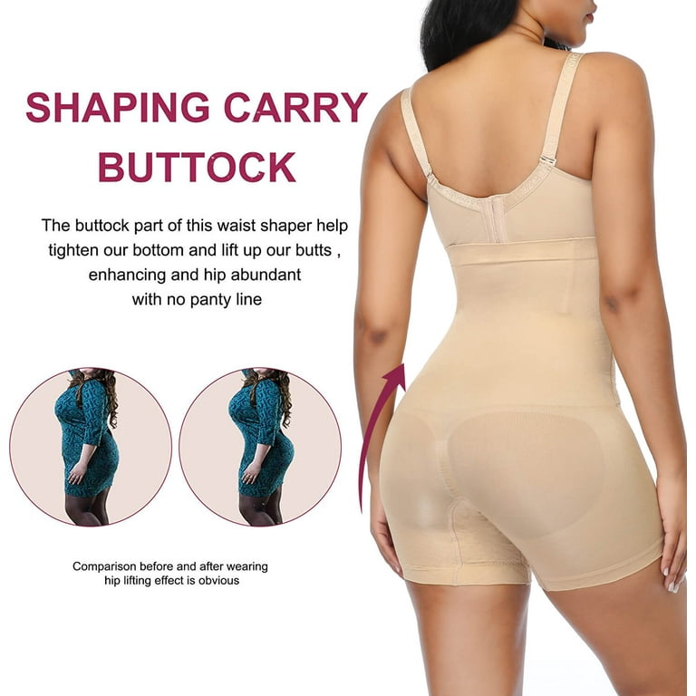 VASLANDA High Waisted Body Shaper Shorts Shapewear for Women Tummy Control  Thigh Slimming Technology 