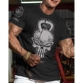 thumbnail image 2 of Gymish Gym Reaper Men’s Workout T-Shirt – Funny Lifting Gym Tee, Athletic Fitness Shirt for Men, 2 of 6