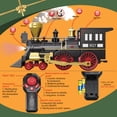 thumbnail image 3 of BUBUQE Train Set for Kids Remote Control Electric Toys Steam Locomotive, Cargo Cars & Luxury Tracks, 3 of 9