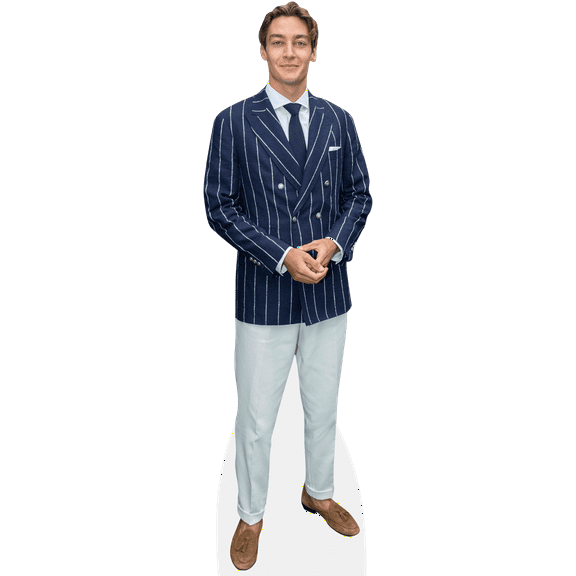 George Russell (Blazer) Mini Size Cutout. Standee.
