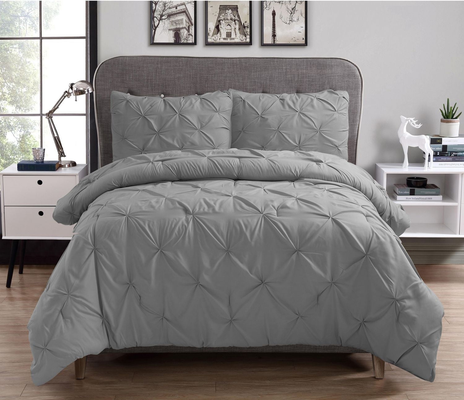 Swift Home Pintuck Comforter Set