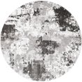 thumbnail image 2 of Lionel Medium Gray Area Rug, 7'10" Round, 2 of 6