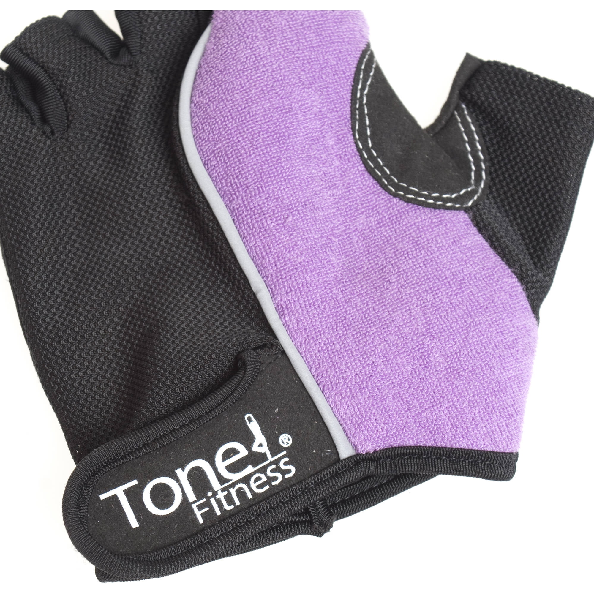 Tone Fitness Weight Gloves, Large Purple