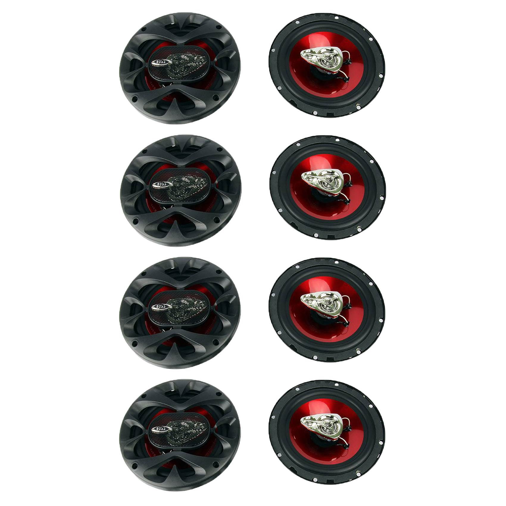 Boss 6.5 Inch 300 Watt 3Way Car Coaxial Audio Stereo Speakers CH6530