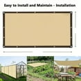 thumbnail image 6 of UV Protection Sunshade Net High Quality Sunscreen Fabric Plant Shed Sun Cover Garden Mesh Plant Shed Sail, 6 of 7