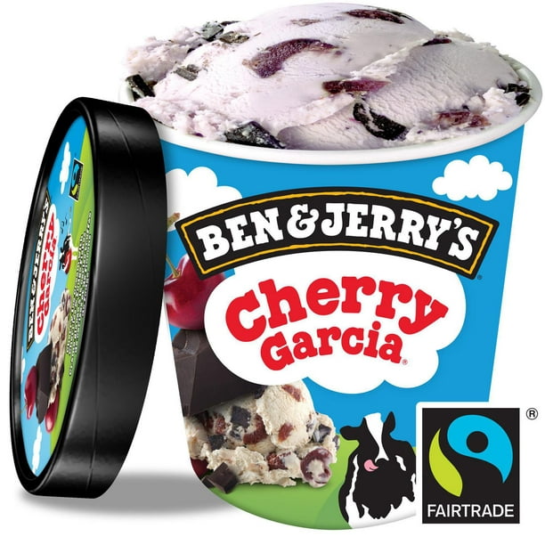 Ben & Jerry's Cherry Gracia Ice Cream 