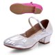 thumbnail image 2 of WILLBEST Sandalias De Mujer De Playa, Zapatos De Baile De Tacón Bajo De Goma Con Suela Completa Y Hebilla De Color Liso Para Mujer, 2 of 6