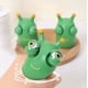 thumbnail image 1 of juguetes sensoriales divertidos para apretar, descomprimir y aliviar el estrés con forma de gusano vegetal para niños y adultos., 1 of 5