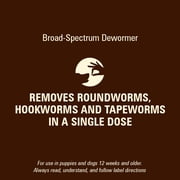 SENTRY Worm X Plus 7 Way De-Wormer Large Dog 6ct