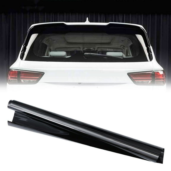 HOMEMAXS Black Window Tint Film for Car Use Reduces Sun Glare Heat and Blocks UV Rays 50cm