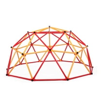 Kid's Universal Exercise Dome Climber Outdoor Monkey Climbing Bars Play Center for Fun Red   Metal