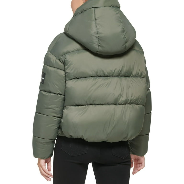 Long Puffer Calvin Klein Green Puffer Jacket Buy Calvin Klein Men - Main Image