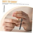thumbnail image 2 of 4 Pcs Ring Measurement Ring Size Chart Ring Sizer Adjuster for Loose Rings Black Rings Ring Sizers for Loose Rings Us Ring Sizer Finger Sizer Grader Men and Women Jewelry Plastic, 2 of 5