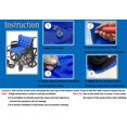 thumbnail image 2 of Cojín Inflable MESINURS Azul con Respaldo Completo para Silla de Ruedas para Personas Mayores Discap, 2 of 6