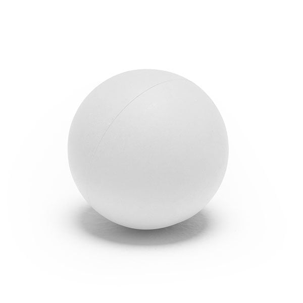 Pack of 12 Champion Sports Official Size Rubber Lacrosse Ball White