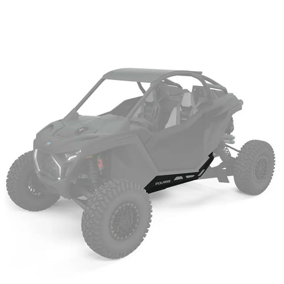 Polaris 2890394-458 Low Profile Rock Sliders 2-Seat RZR Pro XP 4 Matte Black