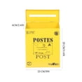 thumbnail image 2 of Phenofice Wall-mounted Mailbox Letter Box Iron Vintage Style Mail Storage for Office 1Pcs, 2 of 7