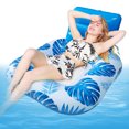 thumbnail image 4 of Balsa Flotante para Sillas Inflables Playa Verano Al Aire Libre para Adultos (azul Cielo), 4 of 9