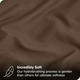 thumbnail image 2 of Bare Home Pillowcase Set - Premium 1800 Collection - Double Brushed - Ultra Soft - Standard Size, Cocoa, 2 Count, 2 of 7