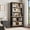 Black & Natural, variant on TacleeKii 5 Tier Bookshelf, 71" Tall Bookcase w/ Adjustable Shelves, for Living Room Office Library, Black & Natural