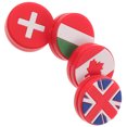 thumbnail image 2 of 4pcs Tennis Shock Absorber Flag Shape Silicone Tennis Racket Dampener Absorber, 2 of 9