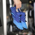 thumbnail image 5 of KANG Fashion Men's & Women's Outdoor River Trekking Shoes, Breathable Mesh Water Shoes, Non- All-Terrain Sneakers for the Beach, Fitness, Cycling, and Athleisure Blue 42, 5 of 6