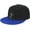 Blue, variant on Just Don't Quit Flat Bill Hats Snapback Hat Brim Baseball Cap for Men Adjustable,White