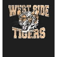 thumbnail image 2 of Vintage Sport West Side Tigers Adult Black Crew Neck Long Sleeve Tee-XL, 2 of 3